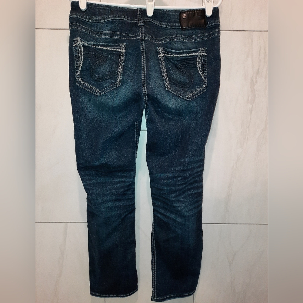 Silver Suki Fluid Mid Capri women's size 29 excellent used condition